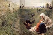 Anders Zorn Our Daily Bread oil painting